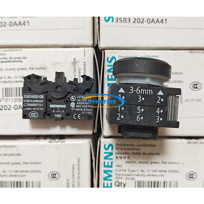 3SB3202-0AA41 Push Button Green